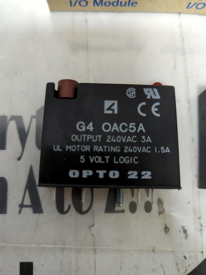 OPTO 22,OAC5A,OUTPUT MODULE/RELAY 5 VOLT LOGIC LOT OF 4 NOS
