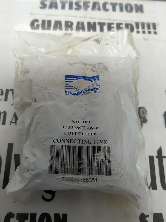 Used DIAMOND,160 C-3378CL-08-P,COTTER TYPE CONNECTING LINK NOS