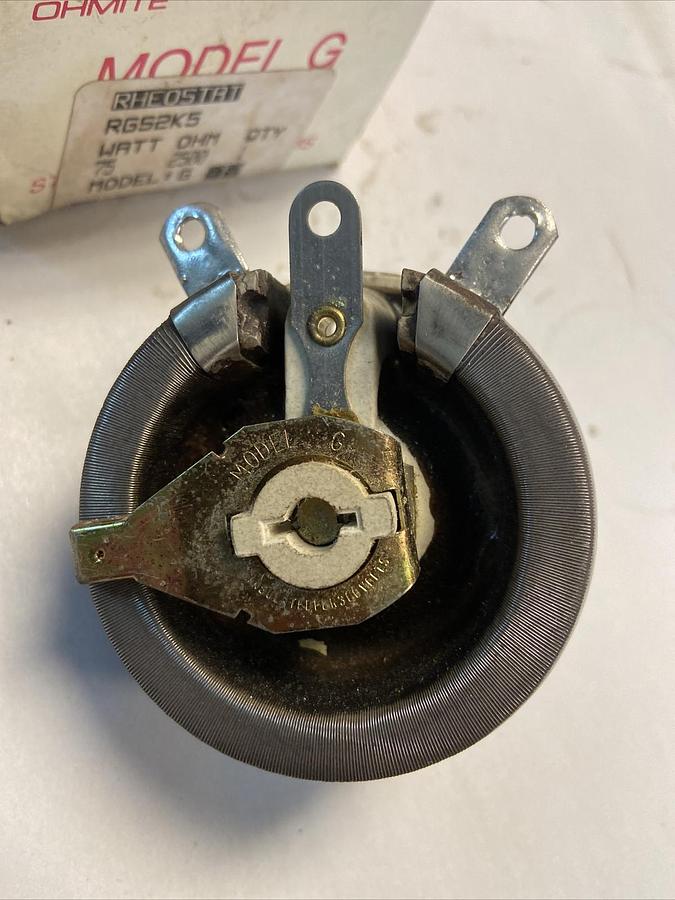Ohmite,RGS2K5,Rheostat 75W 2500OHM