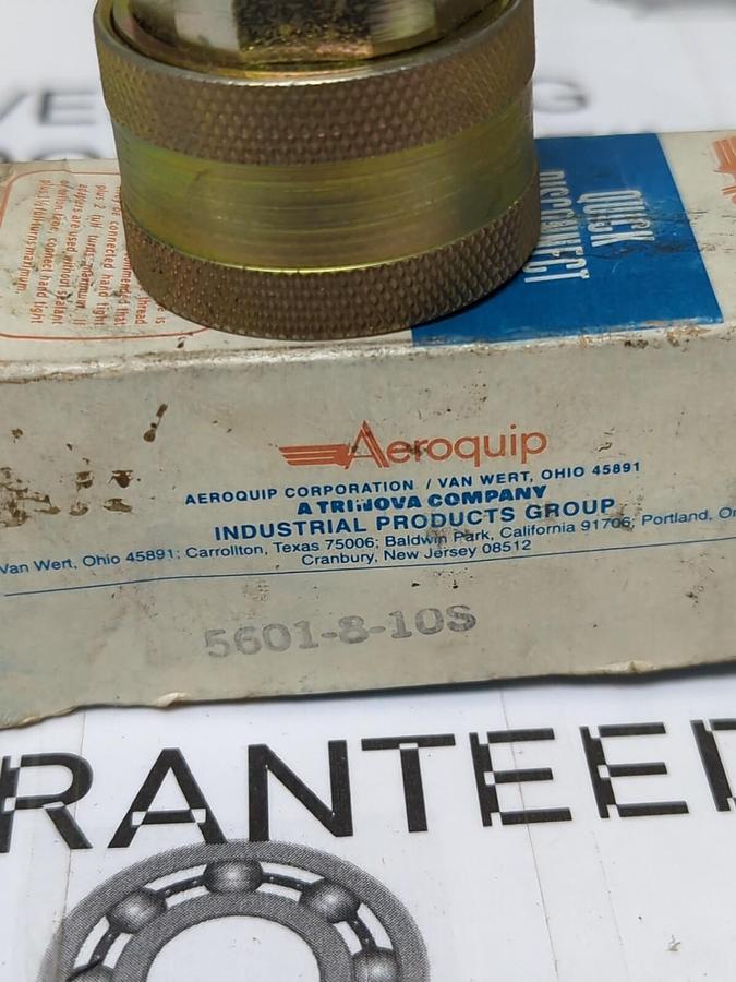AEROQUIP,5601-8-103,QUICK CONNECT HOSE COUPLING 1/2 INCH 14 THREAD SIZE NOS