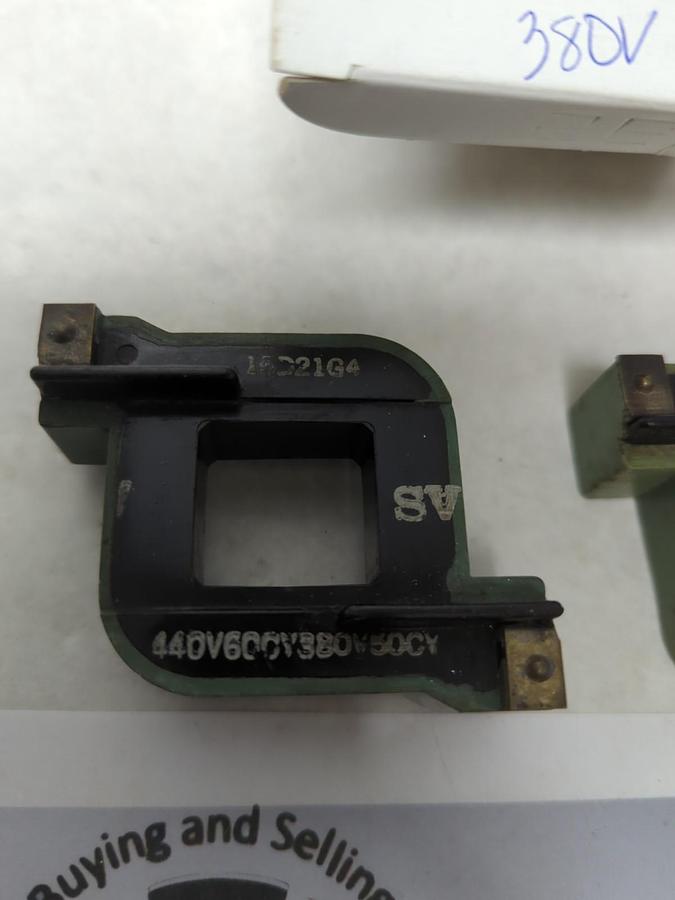 Used GENERAL ELECTRIC,15D21G4,COIL 440V 60CY 380V 50CY LOT OF 2 PRE-OWNED
