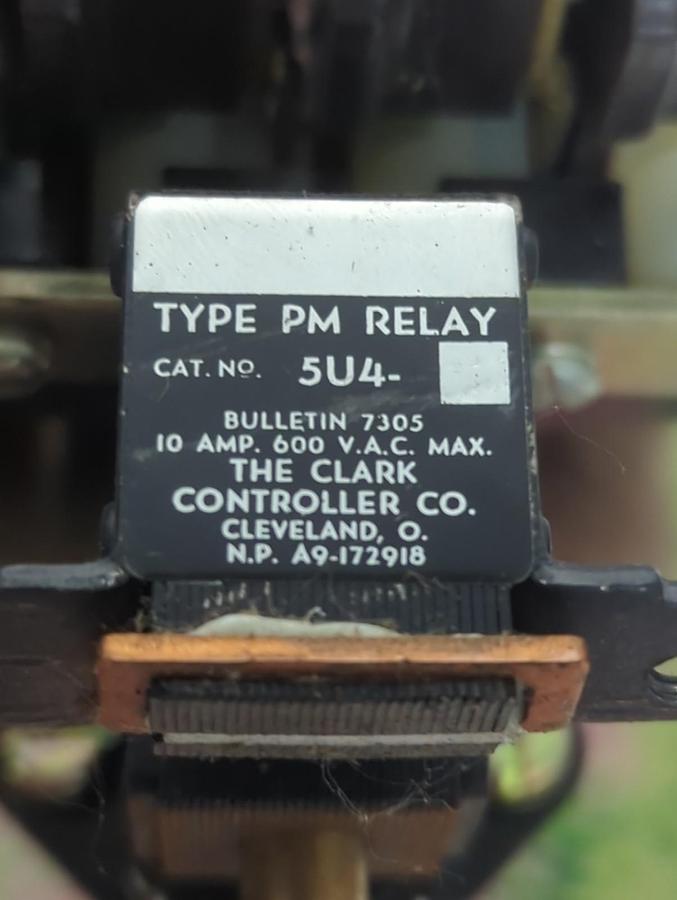 CLARK,7305 5U4,TYPE PM A-C RELAY NOS