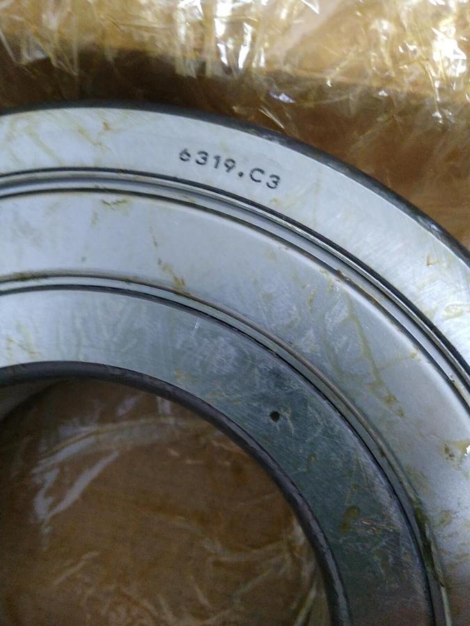 Used FAG,6319/C3,Deep Groove Ball Bearing NOS