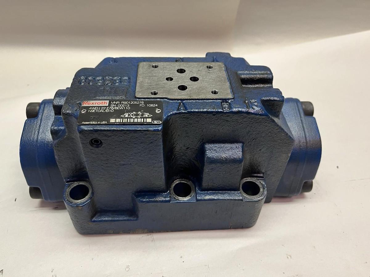 Used BOSCH REXROTH,4WEH22E76/6EW110,DIRECTIONAL VALVE R901205276
