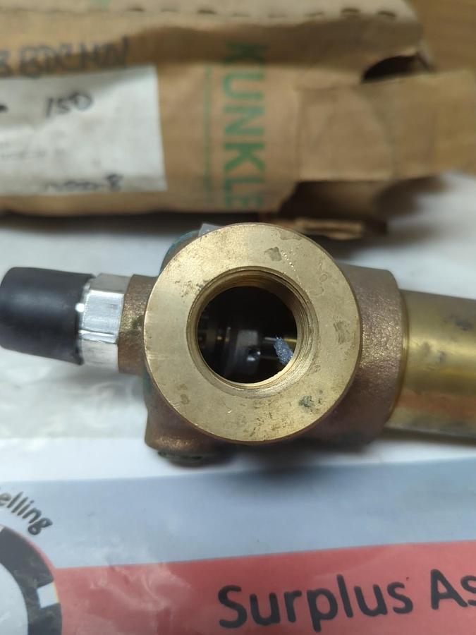 KUNKLE,913BDCM01-JE,RELIEF VALVE 150PSI 42GPM 1/2 INCH NOS