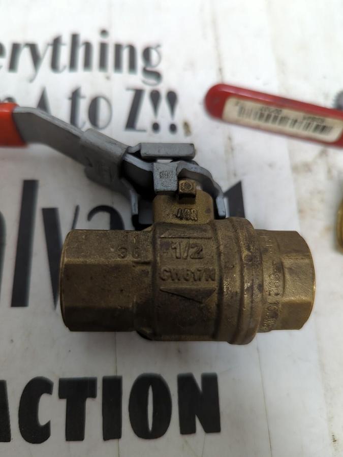 DYNAQUIP LEGEND,1/2 INCH,BALL VALVE LOT OF 2 NOS
