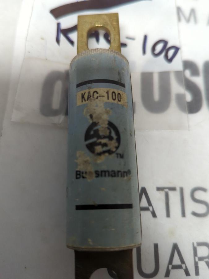 COOPER BUSSMANN,KAC-100,SEMICONDUCTOR 100 AMP FUSE NOS
