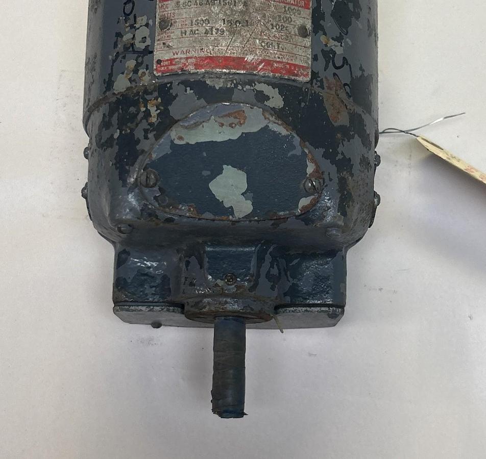 Used GENERAL ELECTRIC,5BC46AB1581A,TACHOMETER GENERATOR 1000RPM