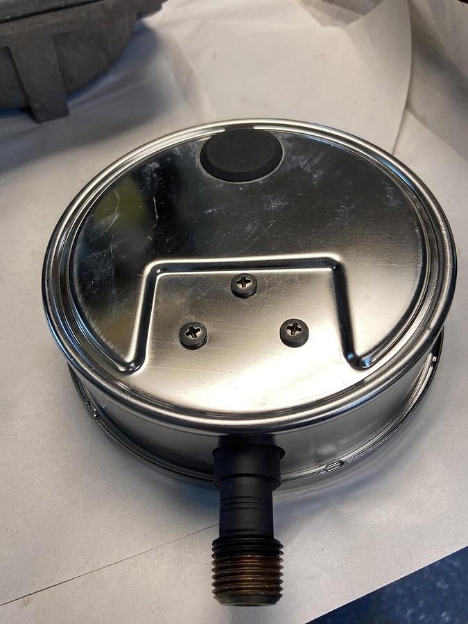 Ashcroft,1BA37012-015,Size 6 Pressure Gauge 0-2000psi 60-1009S-04L-2000