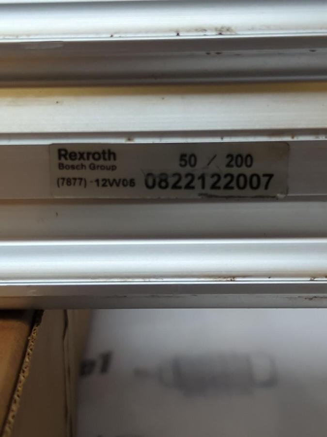 REXROTH,0822122007-000 PRA 50X200, PNEUMATIC ACTUATOR CYLINDER NOS