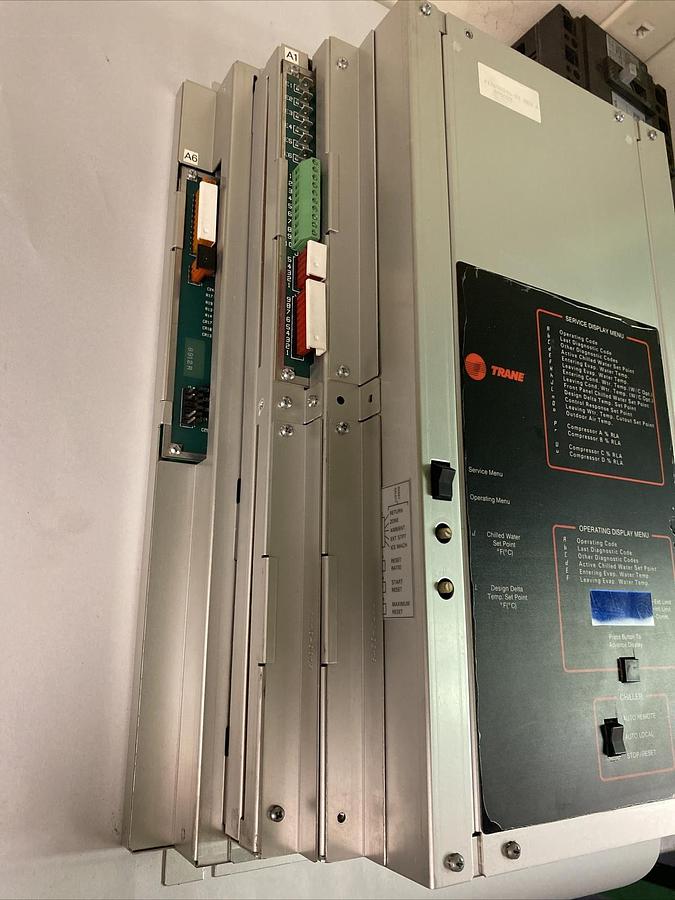 Used TRANE,X13650346-01, REV B CHILLER CONTROLLER CONTROL MODULE