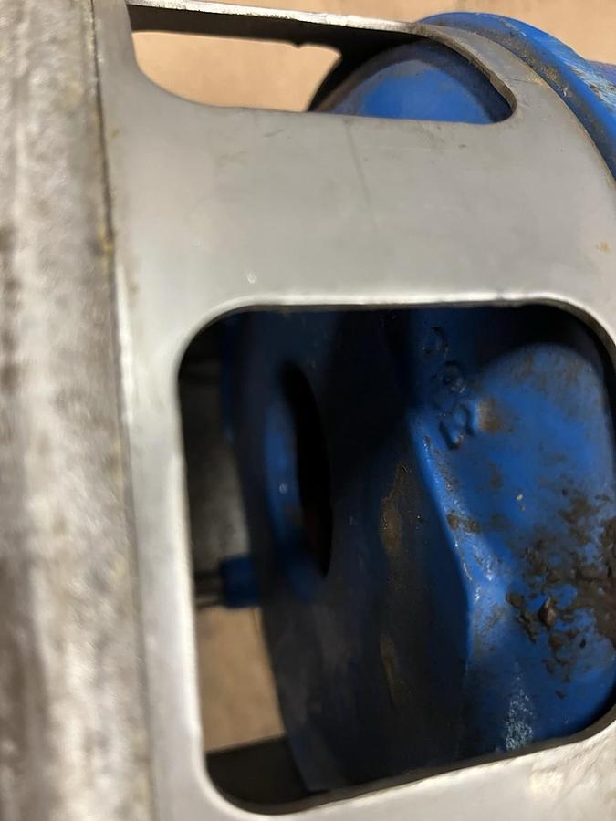 Used ABS,JUMBO S-44-D,SUBMERSIBLE EFFLUENT PUMP 5HP 3PH 3400RPM