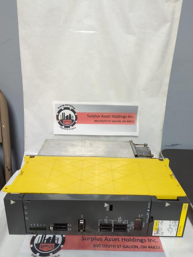 Used FANUC,A06B-6077-H111,POWER SUPPLY MODULE PRE-OWNED