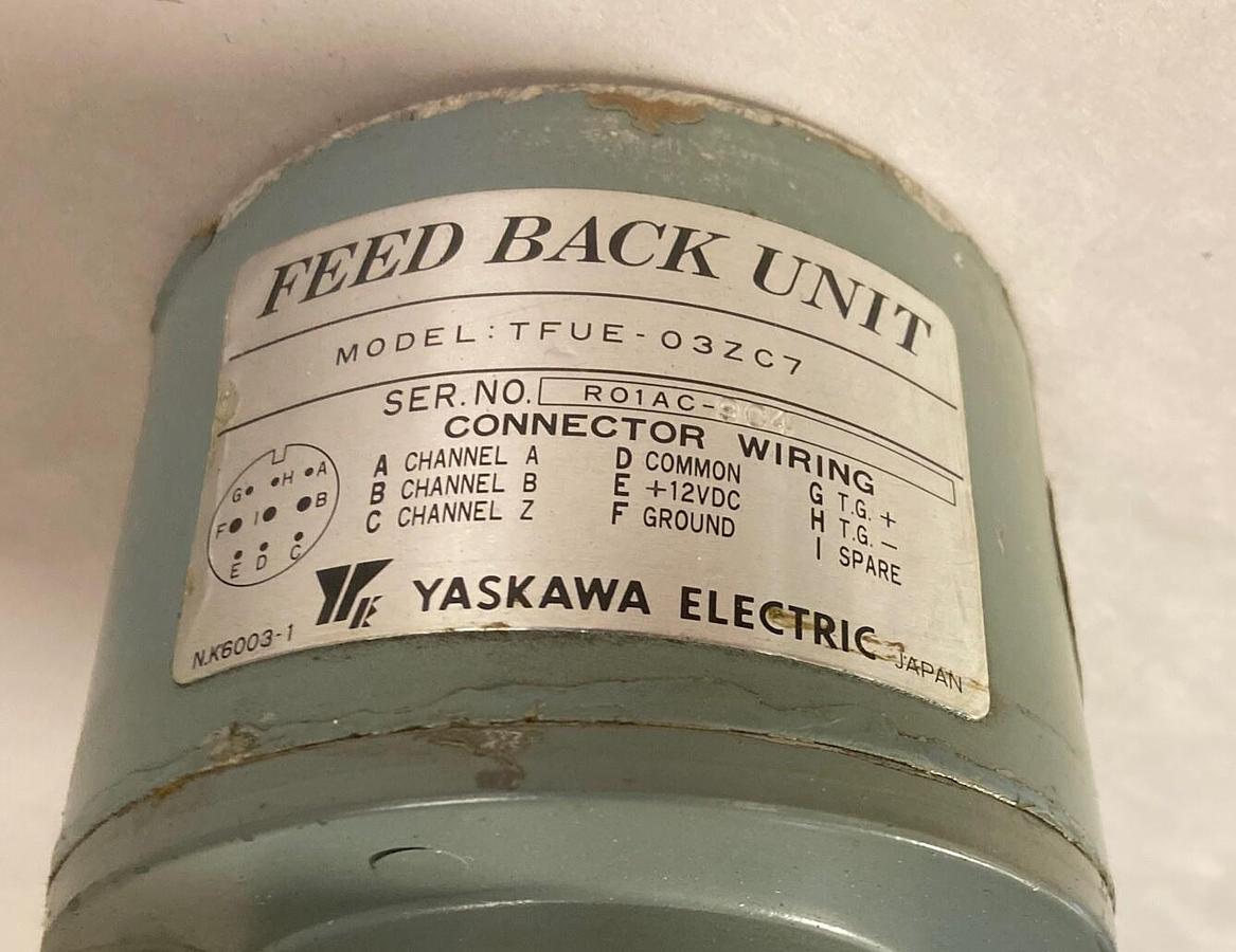 Used Yaskawa,TFUE-03ZC7,Feedback Unit