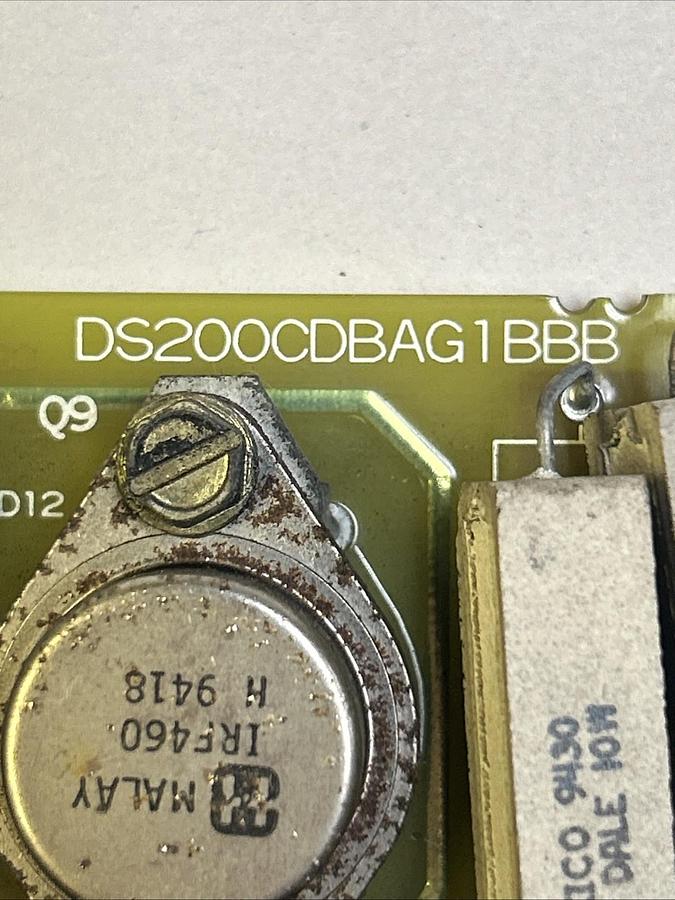 Used GENERAL ELECTRIC,DS200CDBAG1BBB,DRIVE BOARD CIRCUIT BOARD