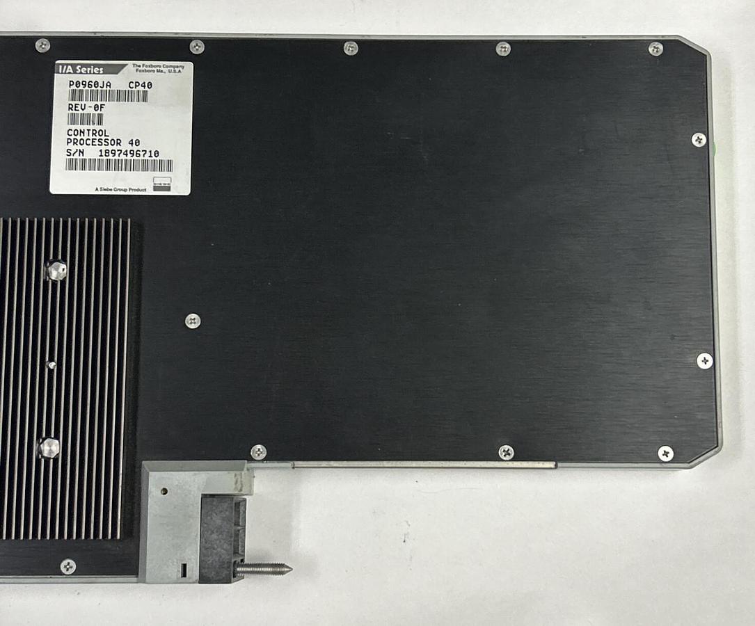Used INVENSYS FOXBORO,P0960JA,CONTROL PROCESSOR MODULE