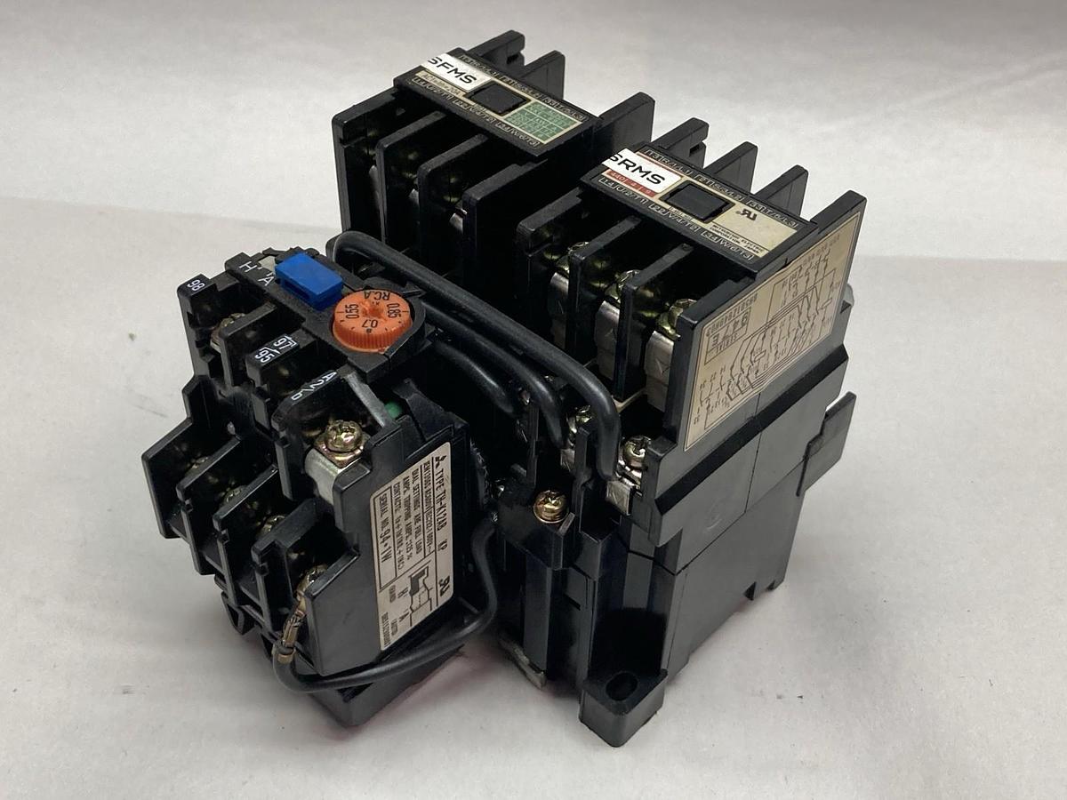 Used Mitsubishi,S-KR11,Reversing Starter Contactor Assembly 220-440V