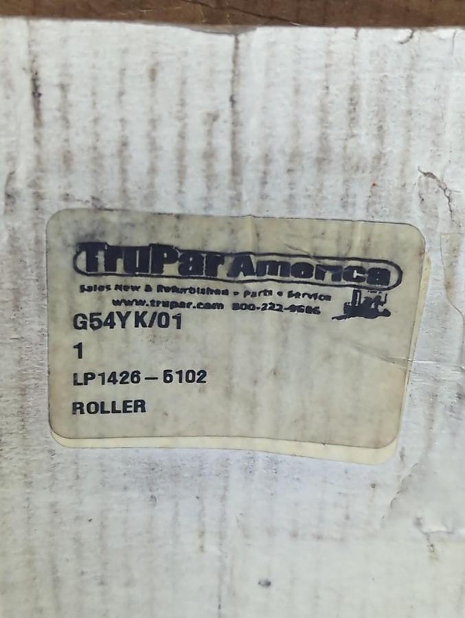 TRUPAR,LP1426-5102,ROLLER G54YK/01 NOS