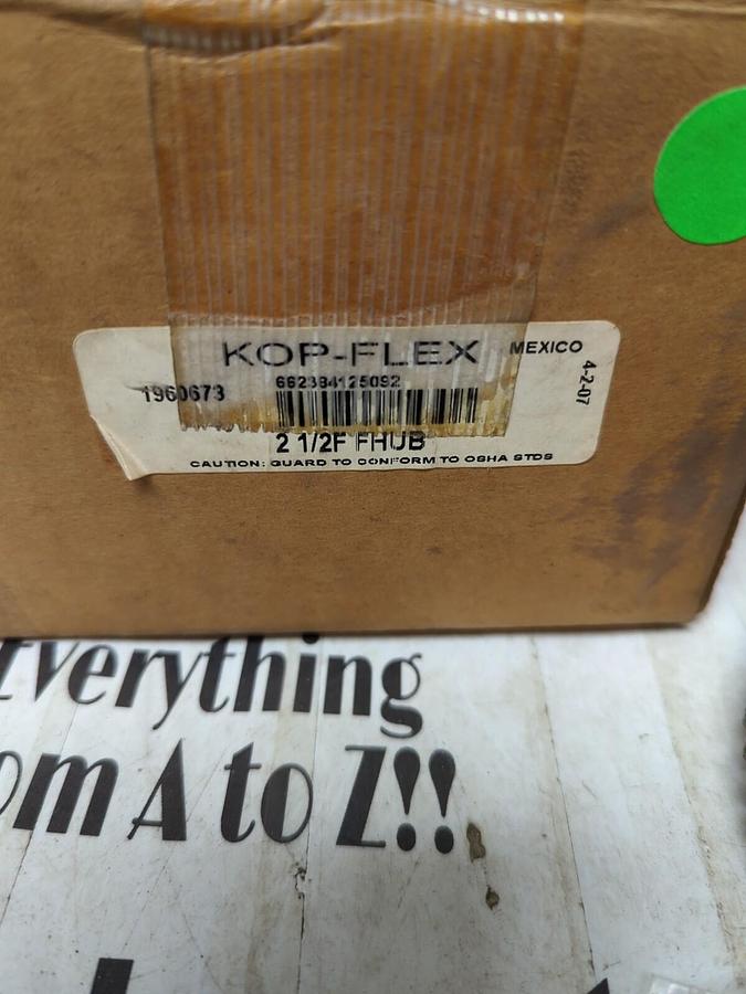 KOP-FLEX,1960673,COUPLING BUB 2-1/2F FHUB NOS