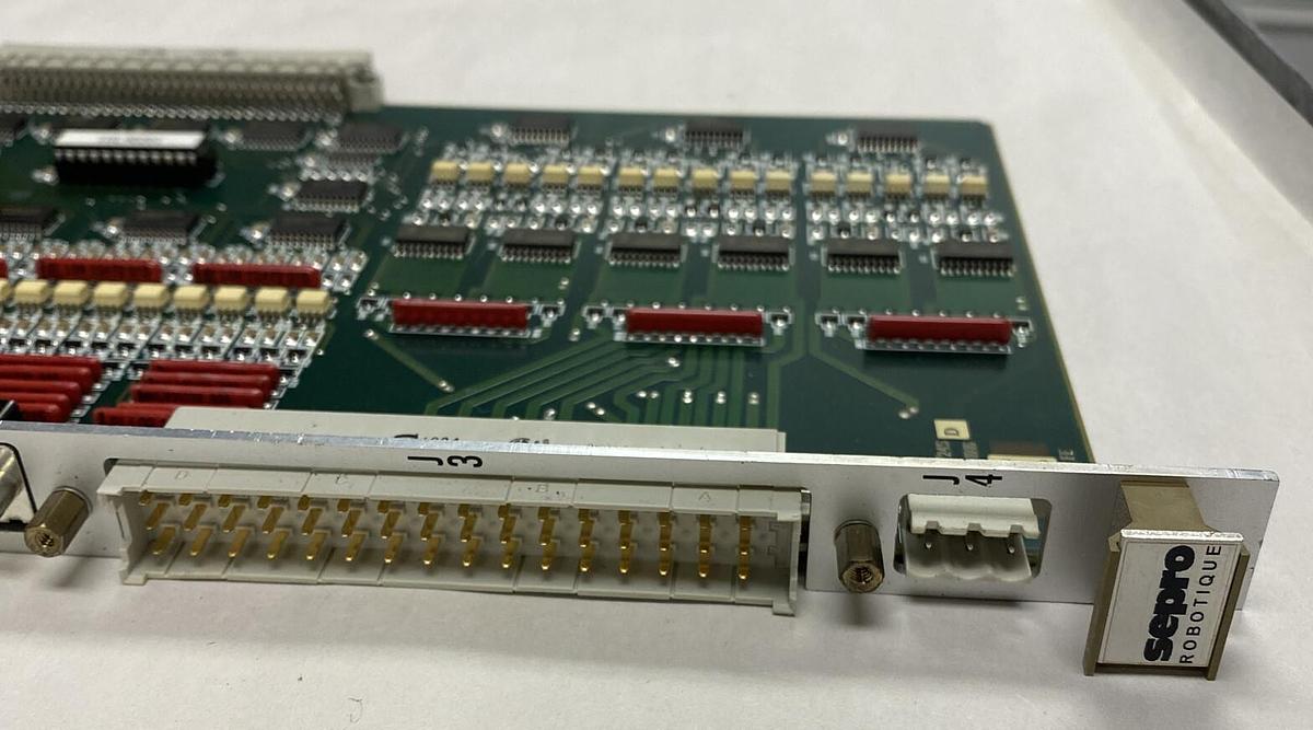 Used SEPRO ROBOTIQUE,07S01016 D CARTE 32E/24S, INTERFACE BOARD