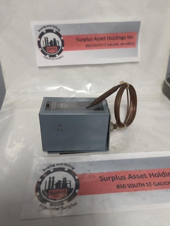 Used ALLEN BRADLEY,837,TEMPERATURE CONTROL SWITCH PRE-OWNED