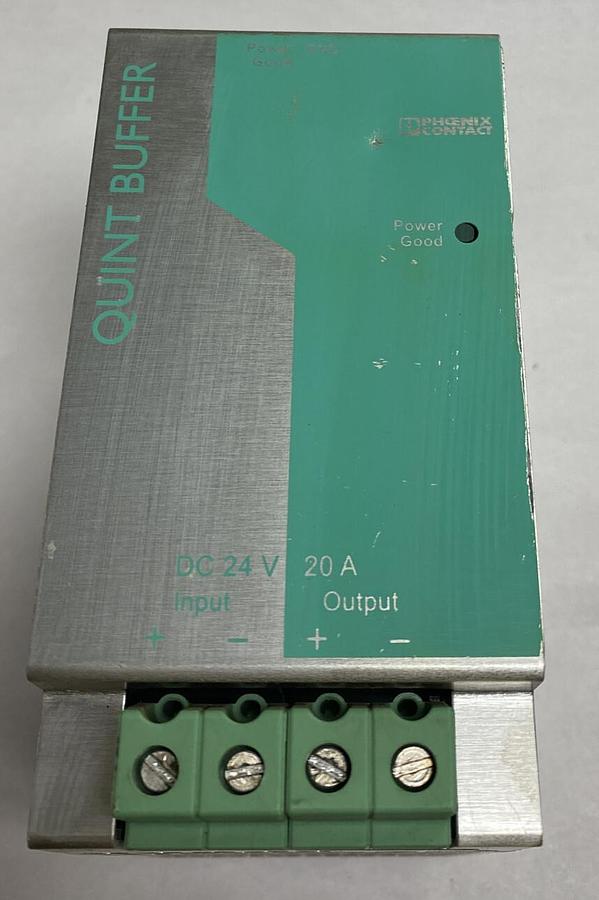 Used Phoenix Contact,2866213,Quint-Buffer 24DC 20 Buffer Module 24Vdc 20A