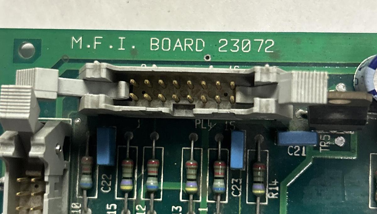 Used MFI,23072,CIRCUIT BOARD CARD