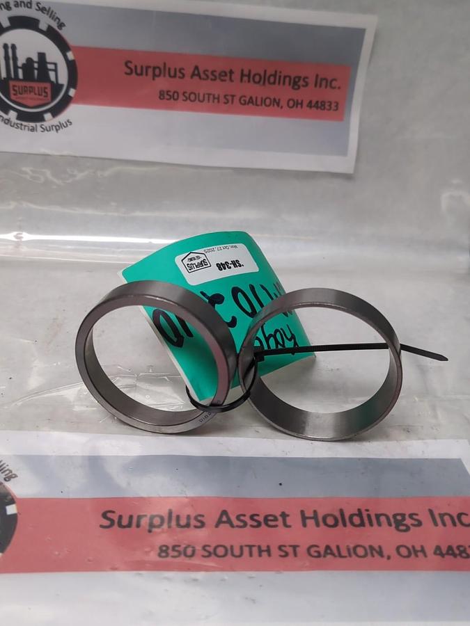 Used KOYO,LM102810,ROLLER BEARING CUP LOT OF 2 PRE-OWNED