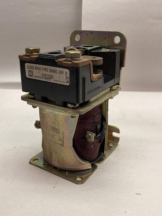 Used Square D,Class 8960 Type DADAD,Magnetic Contactor Ser A