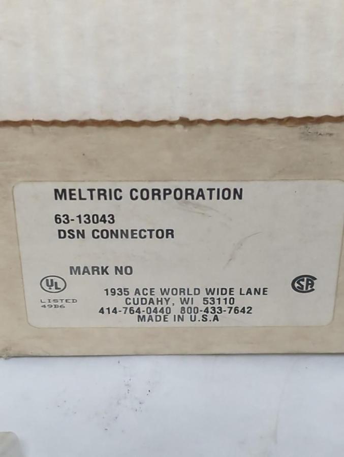 MELTRIC CORP,63-13043,DSN CONNECTOR NOS