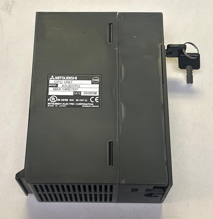 Used MITSUBISHI,A2USCPU,CPU UNIT