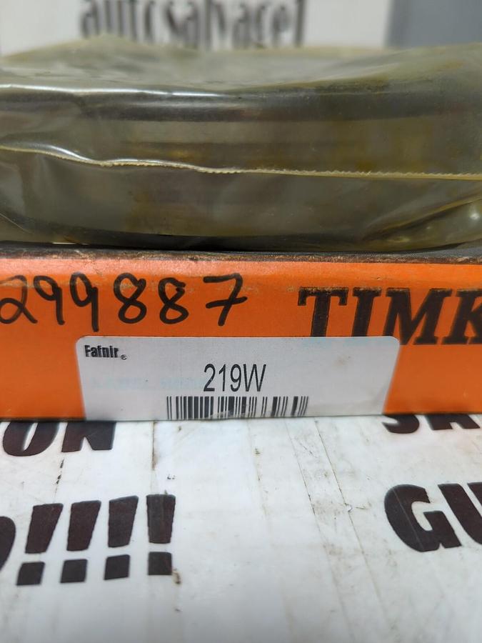 TIMKEN,219W,DEEP GROOVE BALL BEARING 95MM BORE NOS