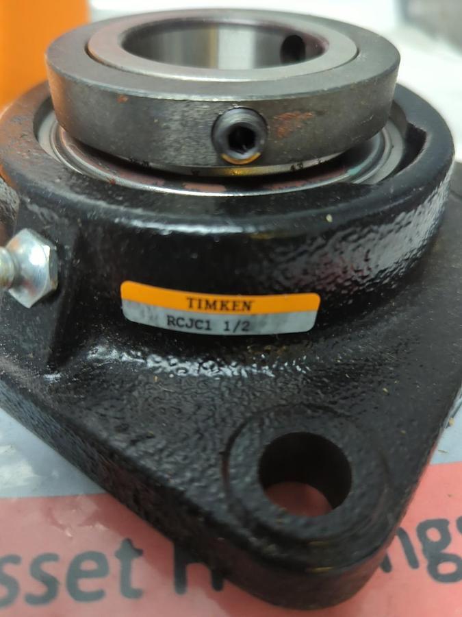 TIMKEN,RCJC1-1/2,FLANGE BEARING 4-BOLT BASE 1-1/2 INCH BORE NOS
