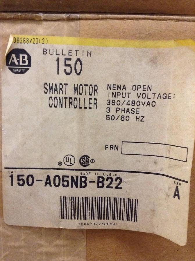 Allen-Bradley,150-A05NB-B22 SMC-2,Smart Motor Controller