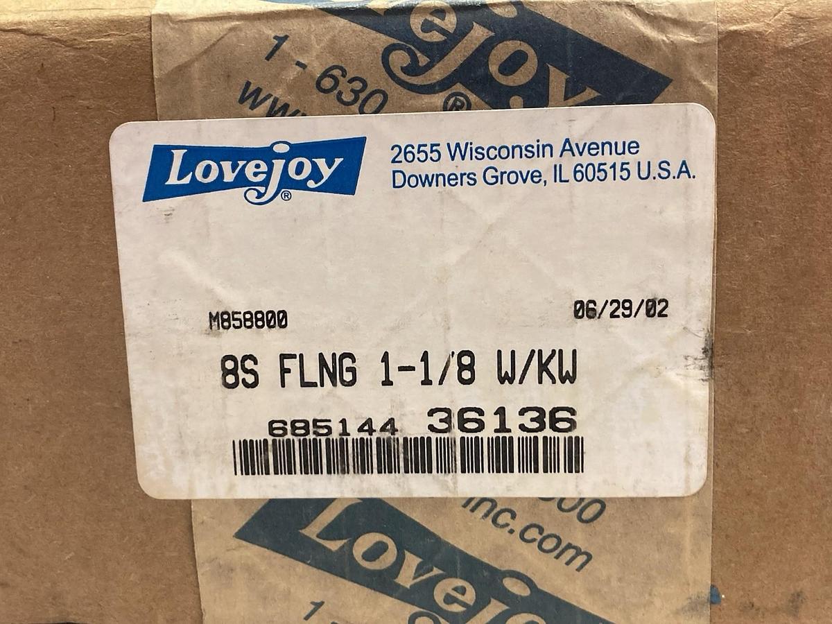 Lovejoy,8S FLNG 1-1/8 W/KW,S-Flex Endurance Coupling