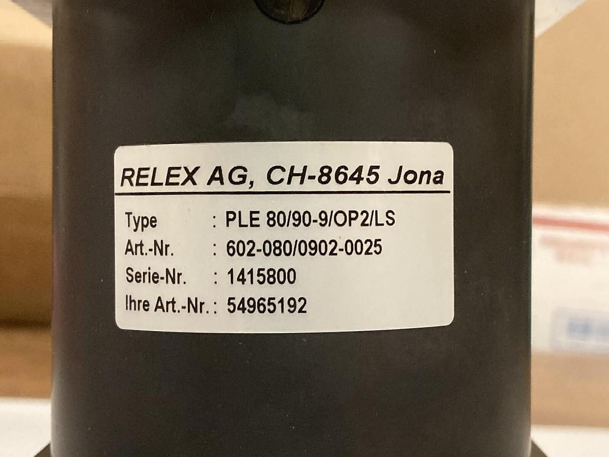 Relex,PLE 80/90-9/OP2/LS,AG Planetary Gear Reducer