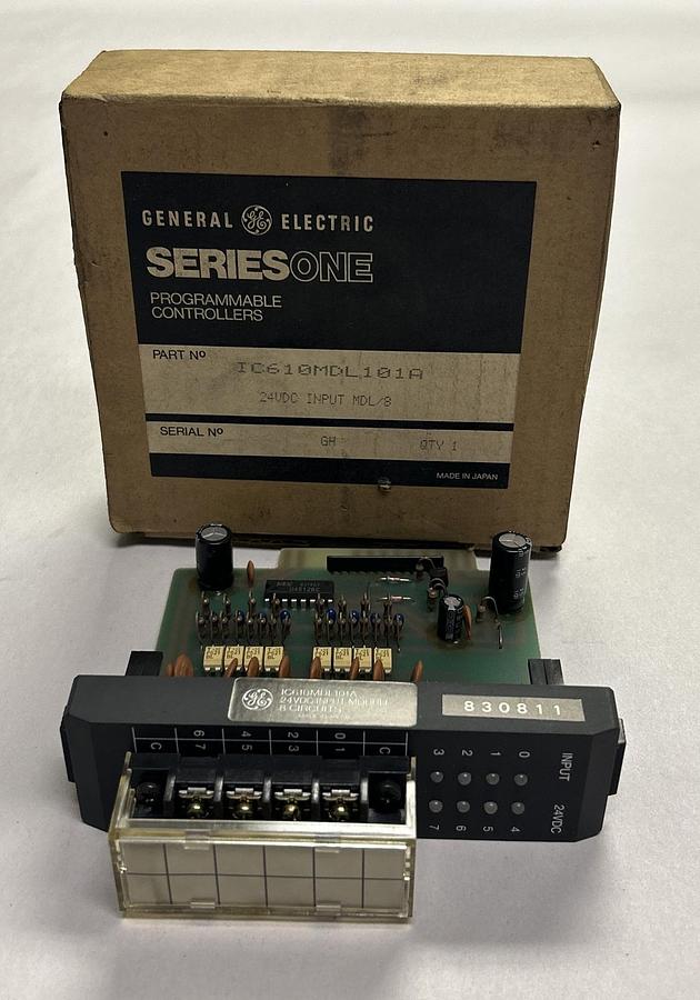 Used GE FANUC,IC610MDL101A,INPUT MODULE NEW