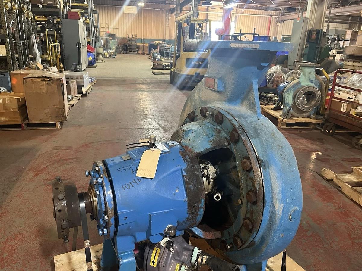 Used GOULDS,3175,CENTRIFUGAL PUMP 12X14X18 IMP DIA 17.125 316SS