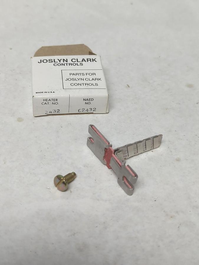 JOSLYN CLARK,2432,OVERLOAD RELAY HEATER NOS