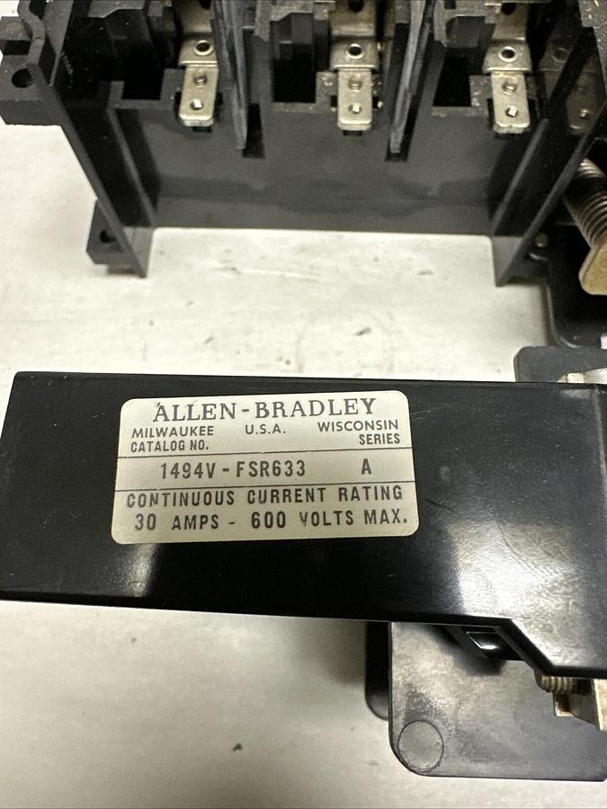 Allen-Bradley,1494V-DS30,To Wire Pull Down w/1494V-FSR633 and Pull Handle (G041)