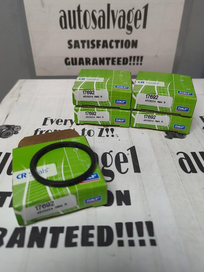 SKF,17692,OIL SEALS 45MM X 52MM X 4MM LOT OF 5 NOS
