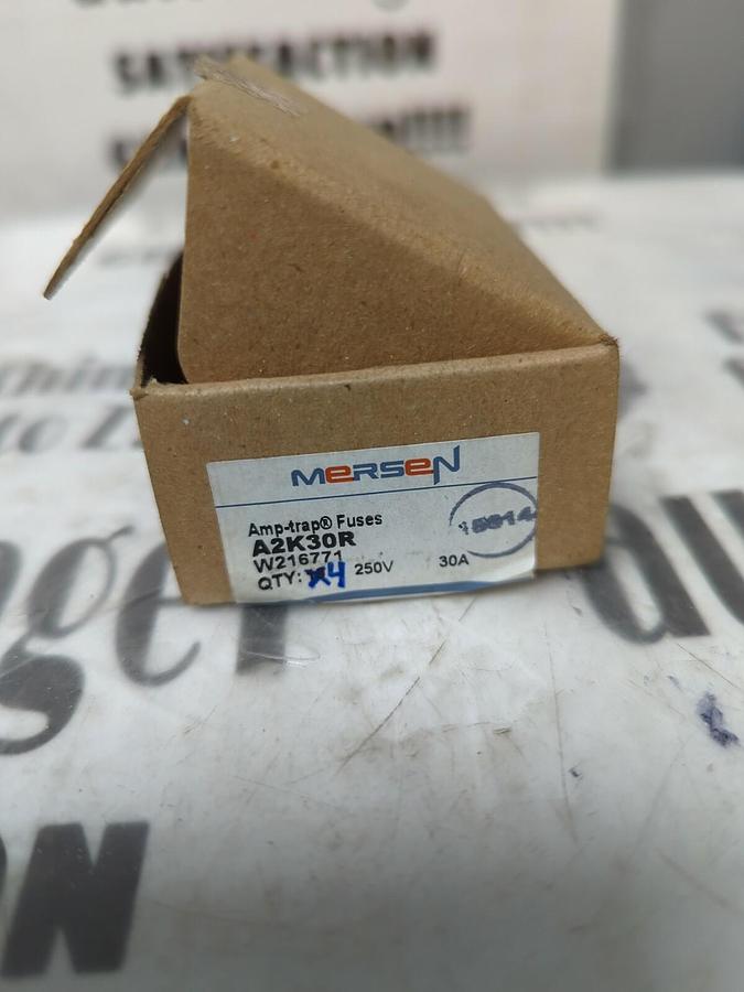 MERSEN,A2K30R,AMP-TRAP FUSE 30 AMP 250V BOX OF 4 NOS