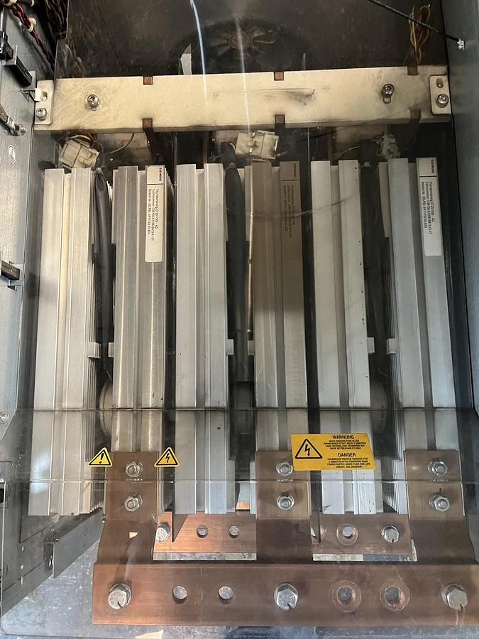 Used SIEMENS,6RA7093-4KV62-0-Z,SIMOREG DC CONVERTER DRIVE 1500A OUTPUT