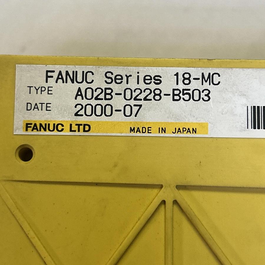 Used FANUC,A02B-0228-B503,PLC RACK