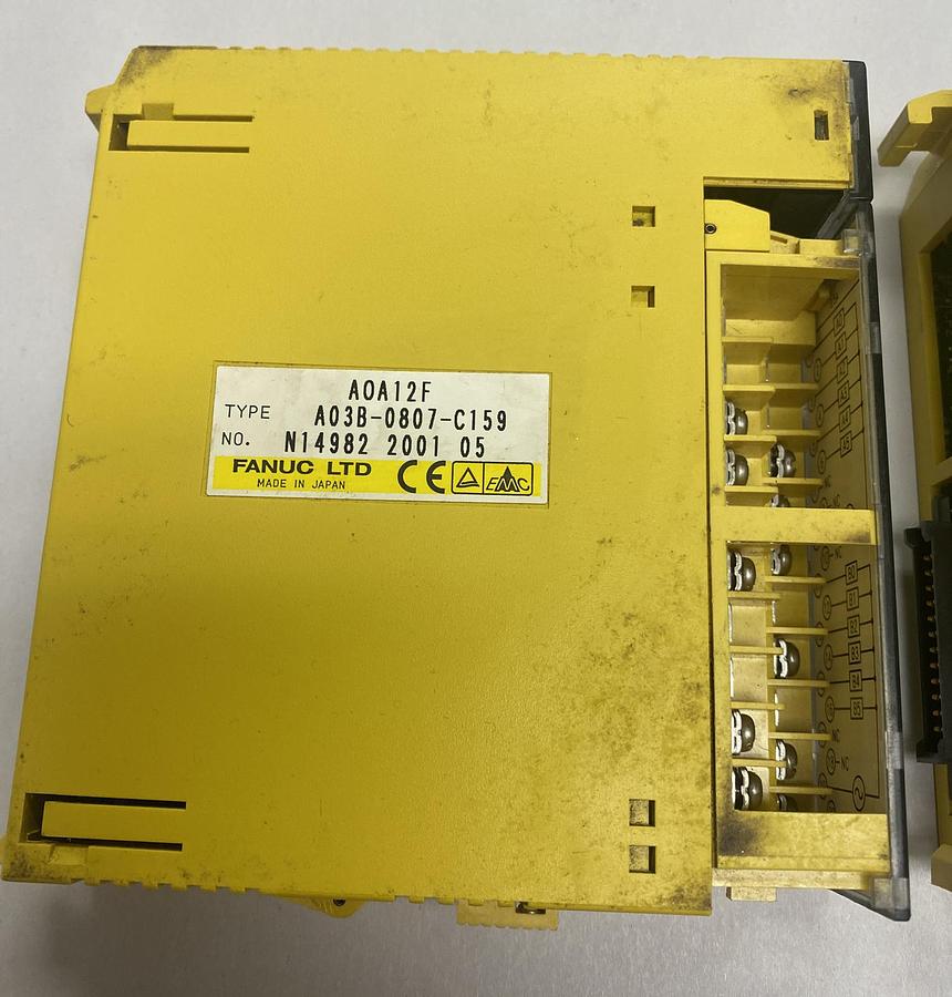 Used FANUC,A03B-0807-C159,OUTPUT MODULE LOT OF 2