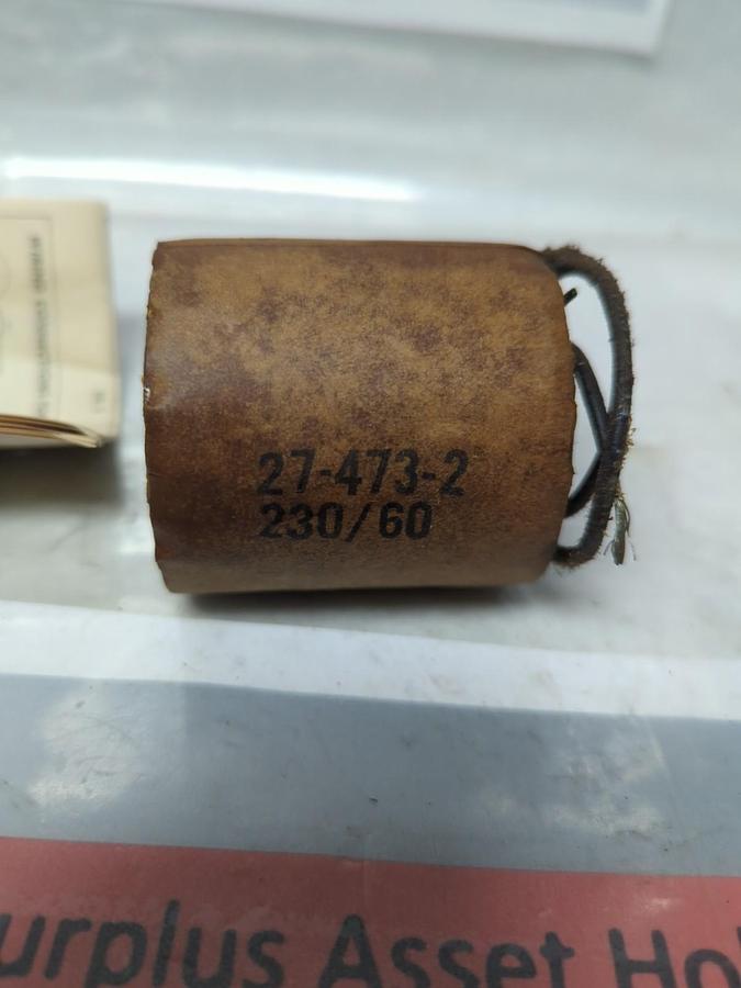 ASCO,27-473-2,COIL 230/60 NOS