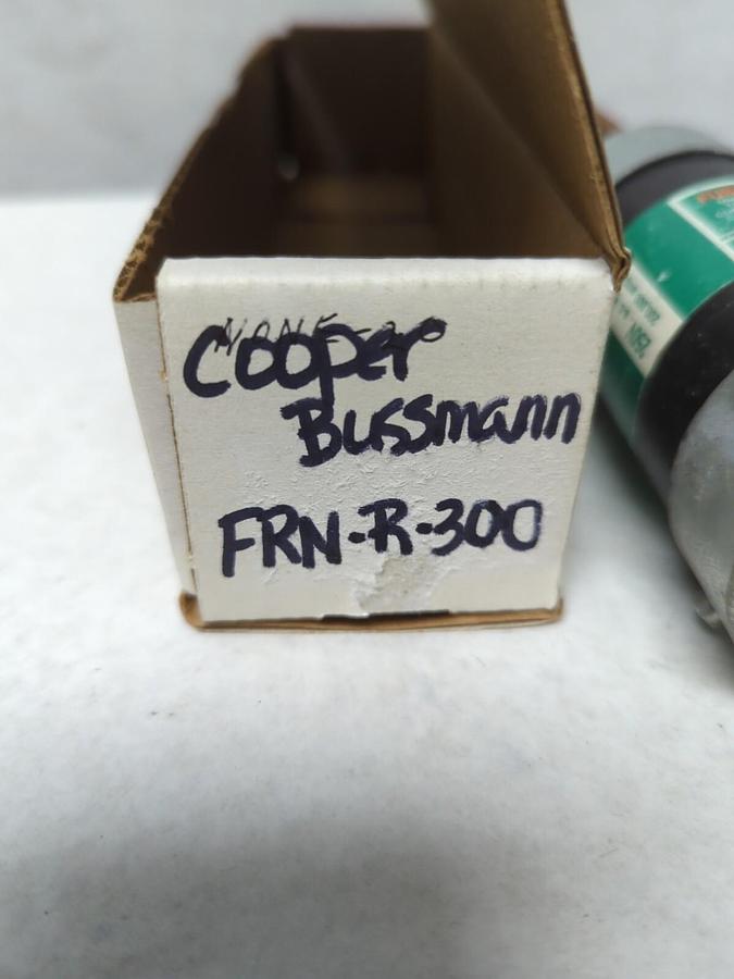 COOPER BUSSMANN,FRN-R-300,FUSETRON FUSE 300 AMP NOS