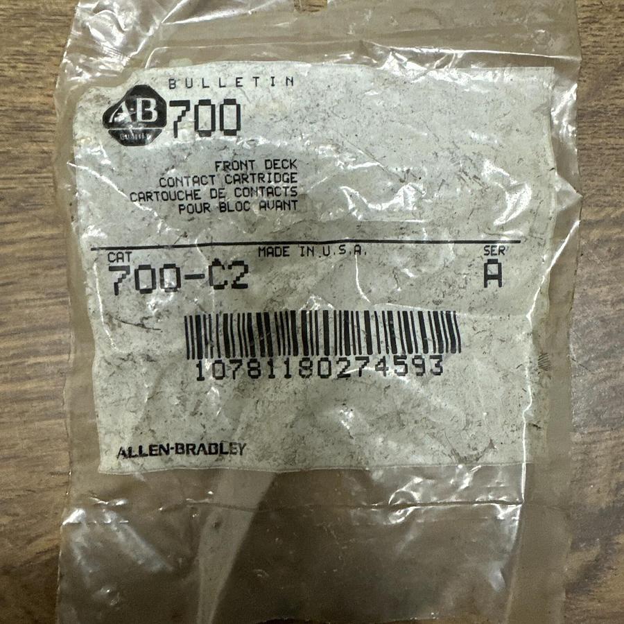 Used Allen Bradley,700-C2,Contact Switch