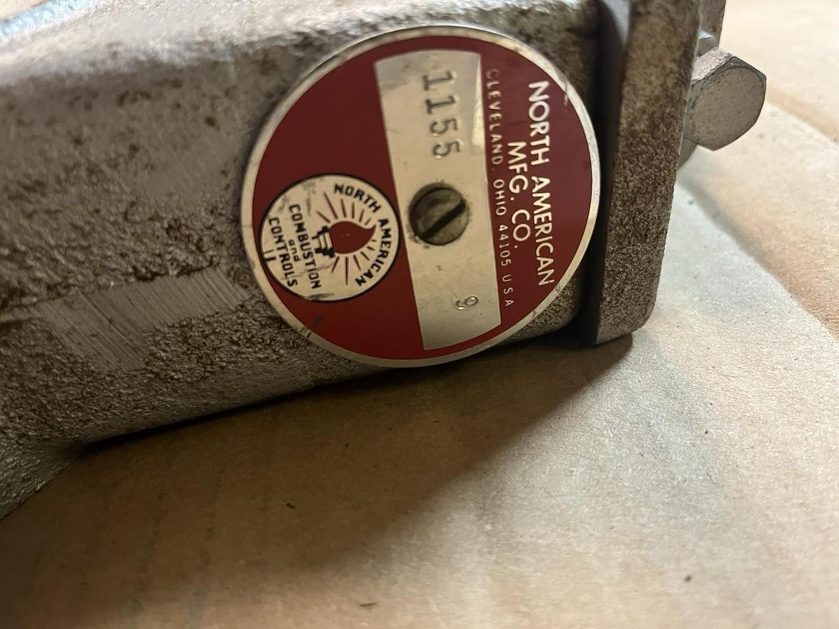 NORTH AMERICAN,1155-9,COMBUSTION DAMPER BUTTERFLY VALVE