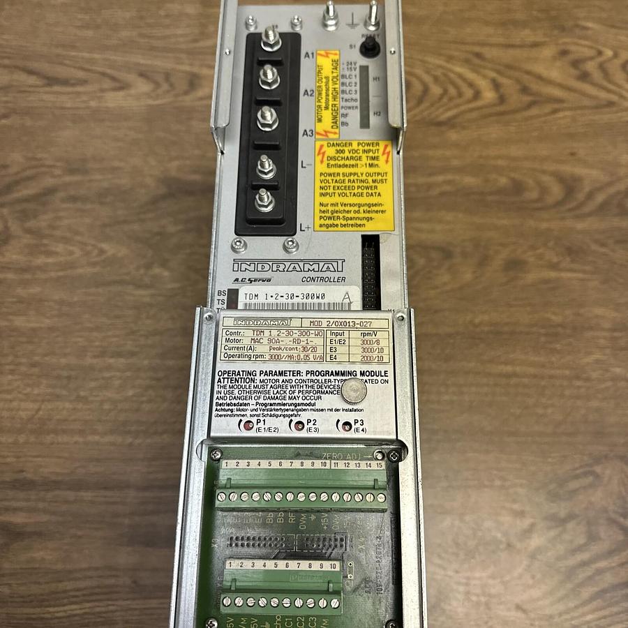 Used Indramat,1-2-30-300W0,Servo Controller